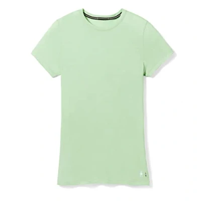 Abbildung von Smartwool Short Sleeve TEE Tshirt basic, Damen, Größe: XS, Pistachio