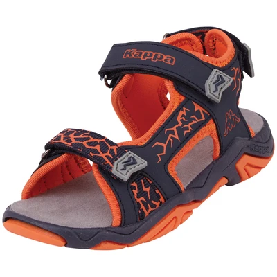 Abbildung von Kappa Trekkingsandale für Kinder, Größe: 25, Navy/orange Schuhe