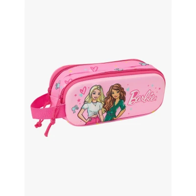 Abbildung von Barbie 3D Doppel Federmäppchen, Rosa