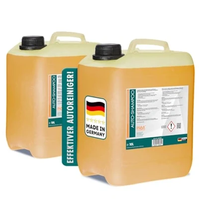 Abbildung von INOX® Nano Line Autoshampoo Konzentrat im praktischen 2x10L Kanister Autoreiniger für PKW, LKW, Wohnmobil und Motorrad Hochdruckreiniger Sanfte Reinigung