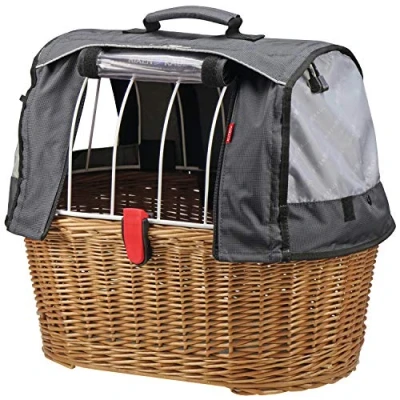 Abbildung von KlickFix Fahrradkorb &quot;Weidenkorb Doggy Basket Plus&quot;