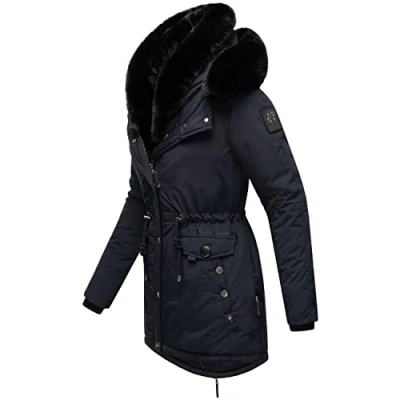 Abbildung von Navahoo Wintermantel Sweety Deluxe modischer Winterparka mit großer doppelter Kapuze