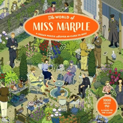 Abbildung von Laurence King 9781399608657 The World of Miss Marple Agatha Christie 1000 Teile Puzzle