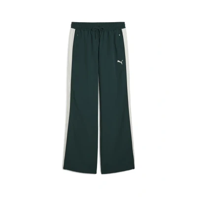 Abbildung von Puma T7 Oversized Trainingshose Unisex Mit Plain Green Terrain Größe: S