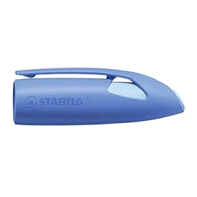 Abbildung von Kappe für ergonomischen Schulfüller STABILO EASYbirdy Pastel in blau/hellblau