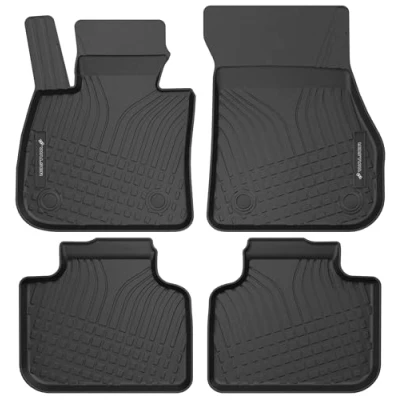 Abbildung von WALSER Premium Fussmatten Auto kompatibel mit BMW X1 (F48) 11/2014 Heute, X2 (F39) 11/2017 100% passgenaue Gummimatten Made in EU, robuste Fußmatten Auto, Fußmatten, Fußmatte