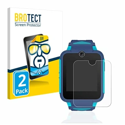Abbildung von BROTECT (2 Stück Schutzfolie für TCL Movetime Family Watch 2 Displayschutz Folie Ultra Klar