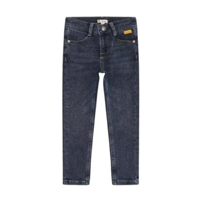 Abbildung von Steiff Unisex Kids Slim fit Jeans, Blue Indigo, 128