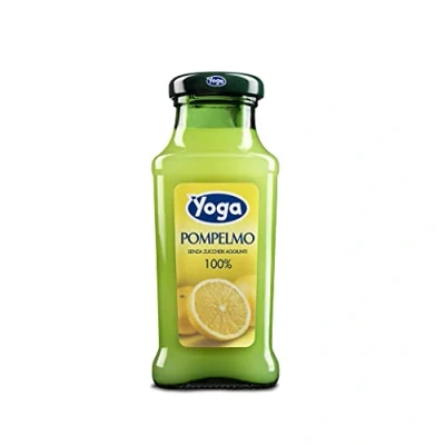 Abbildung von 24x Yoga Bar flasche Fruchtsaft fruit juice Pompelmo 100% Grapefruit saft 200 ml