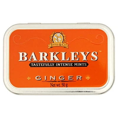 Abbildung von Barkleys Mints Ingwer Geschmackvoll Intense Dosen 50g