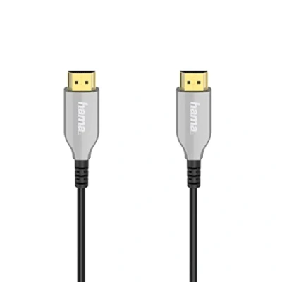 Abbildung von Hama 20m HDMI Kabel Lang Anschluss Optisch Video Kabel, HDMI, (2000 cm), AOT 4K UHD Full HD TV 3D LED LCD OLED Plasma vergoldete Stecker
