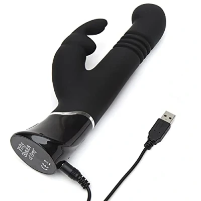 Abbildung von Rabbitvibrator „Greedy Girl Thrusting G Spot Rabbit Vibrator“, mit Stoßfunktion