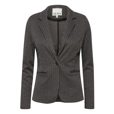 Abbildung von ICHI Ihkate Blazer, Damen, Größe: Medium, Port royale