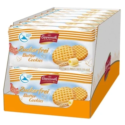 Abbildung von Coppenrath zuckerfrei Butter Cookies (14 x 200 g)