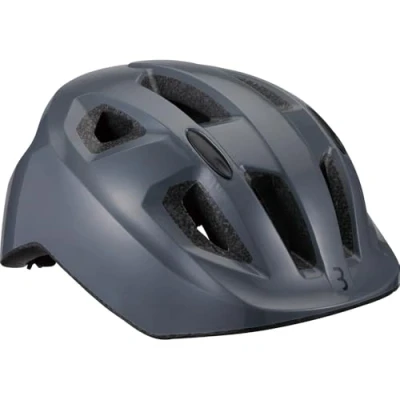 Abbildung von BBB Unisex Jugend Hero Kids Kinder Fahrradhelm Jungen Mädchen Fahrrad Sicherheitshelm Reflektierend Insektennetz Held BHE 172 Dunkelgrau Faultier S (46 52cm)