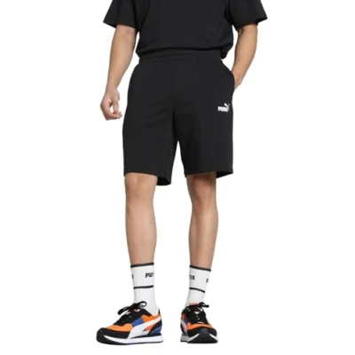 Abbildung von PUMA Herren Sport Graphic Shorts 9&quot; TR Gestrickte Shorts, Black,