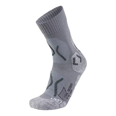 Abbildung von UYN Damen Trekking Cool Merino Socke, Light Grey Melange/Pearl Grey, 39 40 EU