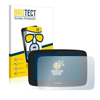 Abbildung von BROTECT Entspiegelungs Schutzglas für TomTom GO Essential (5&quot;) Schutz Folie Panzerfolie Glas Matt [Extrem Kratzfest 9H, Anti Reflex]