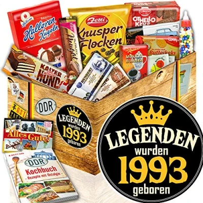 Abbildung von Legenden 1993 Süßigkeiten Ostbox Geburtstag Geschenk
