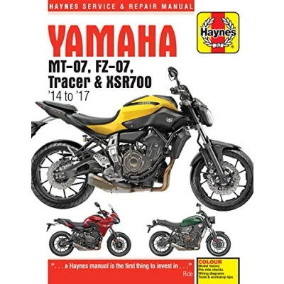 Abbildung von Yamaha MT 07 (Fz 07), Tracer &amp; XSR700 Service and Repair Manual: (2014 2017): &#039;14 &#039;17, FZ &#039;15 07TR &#039;16 &#039;17; Includes Special Edition Models (Haynes)