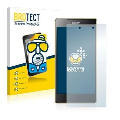 Abbildung von BROTECT Entspiegelungs Schutzfolie für Sony Xperia Z5 Premium (2 Stück) Matte Displayschutz Folie, Anti Reflex, Fingerprint