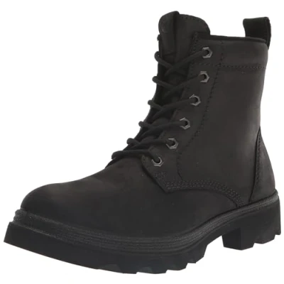 Abbildung von ECCO Grainer W 6IN WP Schnürstiefelette, Damen, Größe: 41, Black Schuhe