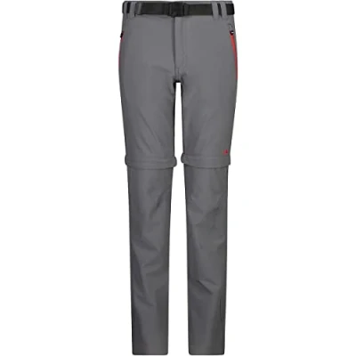 Abbildung von CMP Stretch Zip off Hose für Kinder, Graues Feuer, 92