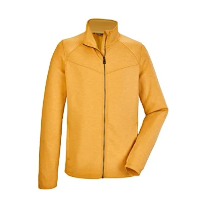Abbildung von killtec Herren Stretchjacke mit Stehkragen/Fleecejacke KOS 72 MN FLX JCKT, dunkelgelb, XL, 39137 000