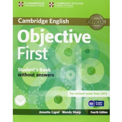 Abbildung von Objective First Student&#039;s Book without Answers with CD ROM 4th Edition