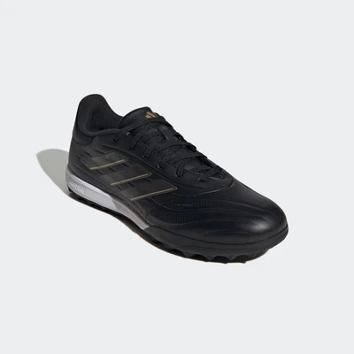 Abbildung von adidas Performance COPA PURE 2.0 League TURF Fußballschuh Multinocken, Herren, Größe: 42, Core black/gold metallic Schuhe