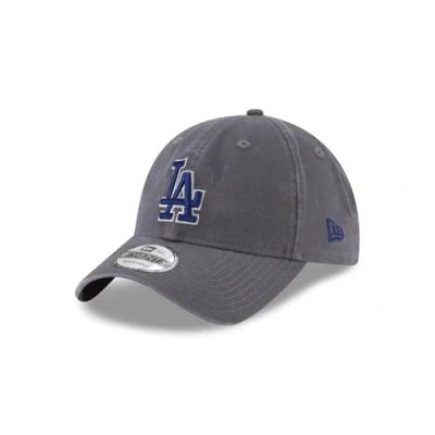 Abbildung von New Era Los Angeles Dodgers MLB Core Classic Grau Verstellbare 9Twenty Cap One Size