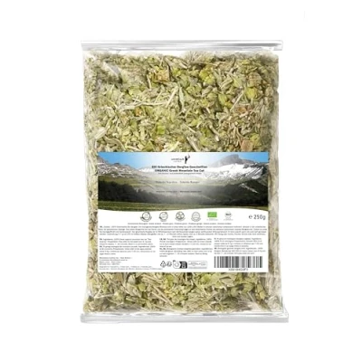 Abbildung von Minotaur Herbs Bio Griechischer Bergtee aus den Bergen Griechenlands, geschnitten, 250 g Premium Qualität kontrolliert biologischem Anbau