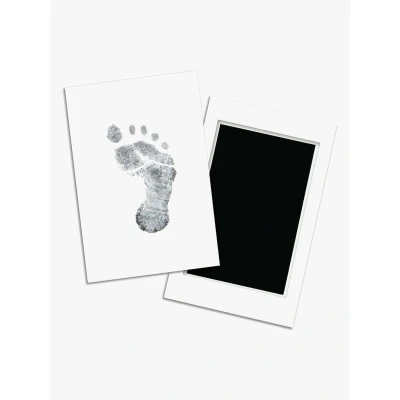 Abbildung von Pearhead Clean Touch Fuß und Handabdruck, Schwarz