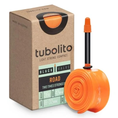 Abbildung von Tubo Schlauch Straße 700c 42 mm Ventil schwarz
