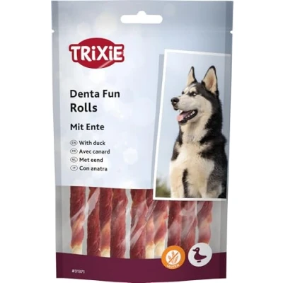 Abbildung von Trixie Denta Fun Tyggerulle, and, 12 cm, 10 St./80 g (6 pk/ps)