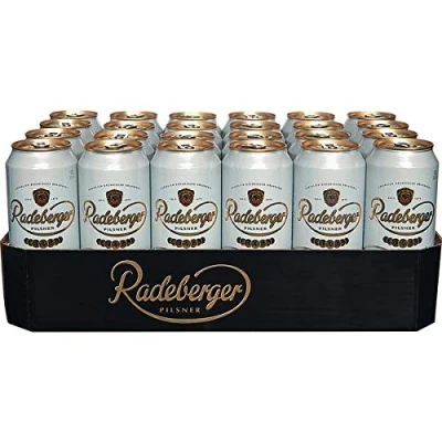 Abbildung von 20 Dosen Radeberger Pils a 500ml inc. 5,00 EINWEG Pfand
