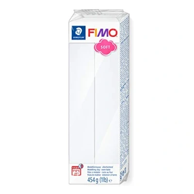 Abbildung von Fimo soft boetseerklei 454 g wit 8021 0 (04 19)