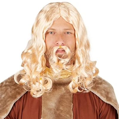 Abbildung von dressforfun Kostüm Perücke Herrenperücke Wikinger