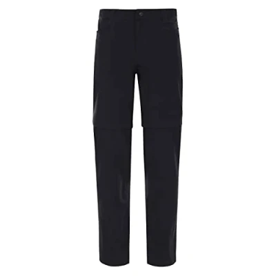 Abbildung von THE NORTH FACE Resolve Convertible Wanderhose Damen Zip Off Trekkinghose, Schwarz, Größe 36
