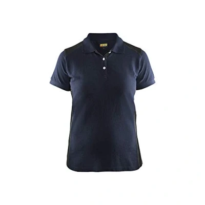 Abbildung von Blaklader 339010508699S Damen Polo Shirt, Dunkel Marineblau/Schwarz, Größe S