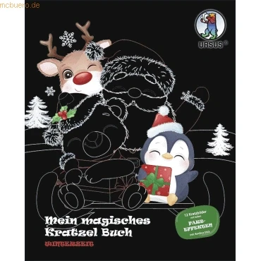Abbildung von Ludwig Bähr Mein magisches Kratzelbuch &#039;Winterzeit&#039;