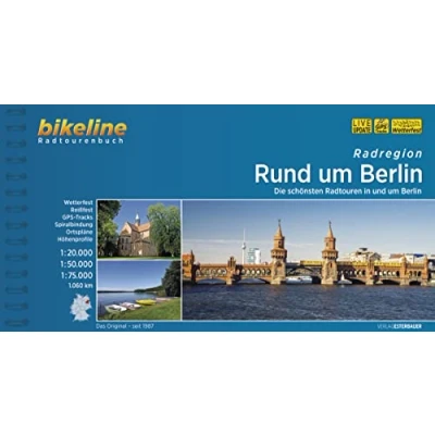 Abbildung von Radregion Rund um Berlin: Die schönsten Radtouren in und Berlin. 1:20.000, 1:50.000, 1:75.000, 1.060 km, wetterfest/reißfest, GPS Tracks Download, LiveUpdate (Bikeline Radtourenbücher)