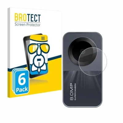 Abbildung von BROTECT Schutzglas für Xiaomi Redmi Pad SE (NUR Kamera) (6 Stück) Schutzfolie Panzer Folie Glas [Extrem Kratzfest 9H, Anti Fingerprint,