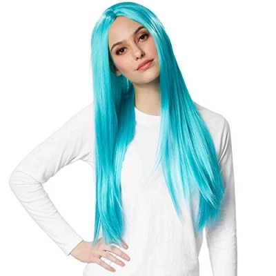 Abbildung von dressforfun Kostüm Perücke Lange Haare glatt