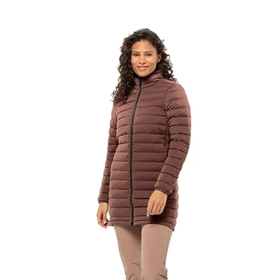 Abbildung von Jack Wolfskin Arcaden Daunenmantel, Damen, Größe: Medium, Wild ginger
