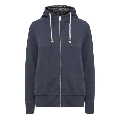 Abbildung von Oxmo Oxulla Sweatjacke, Damen, Größe: Medium, Total eclipse melange