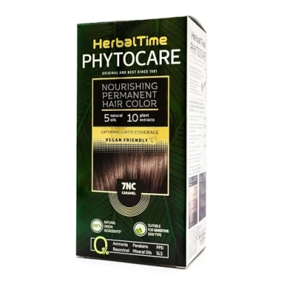 Abbildung von Permanente Haarfarbe PHYTOCARE, 20 Nuancen (7NC Karamell)