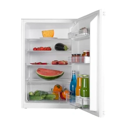 Abbildung von Amica Einbaukühlschrank EVKSS 353 900, 87,1 cm hoch, 54 breit, Schlepptür Technik