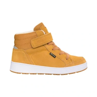 Abbildung von Viking Eagle WARM GTX 1V Unisex Sneaker high für Kinder, Größe: 35, Mustard Leder und textil