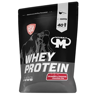 Abbildung von Whey Protein Strawberry Cheesecake Chocolate Chip Zipp Beutel 1000 g
